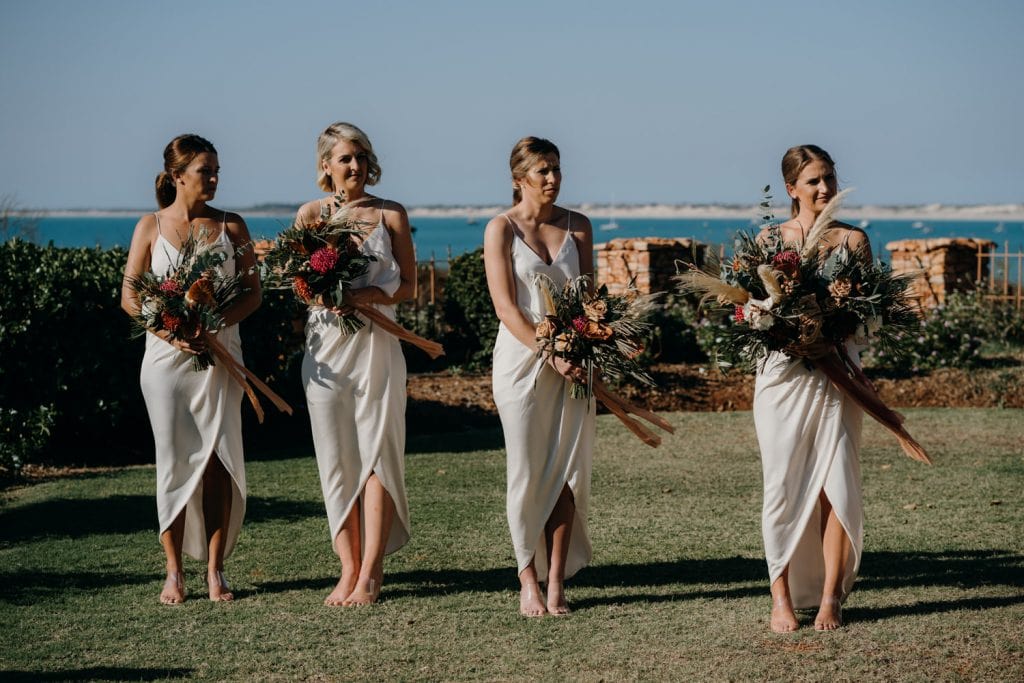 four bridesmaids